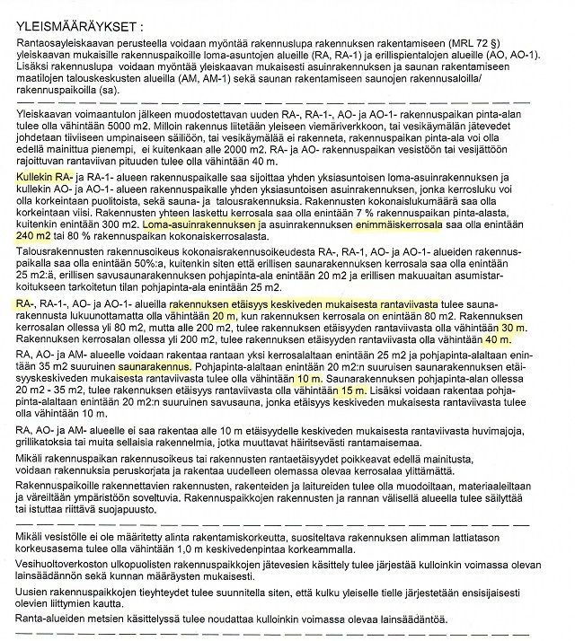 kaavam��r�ykset